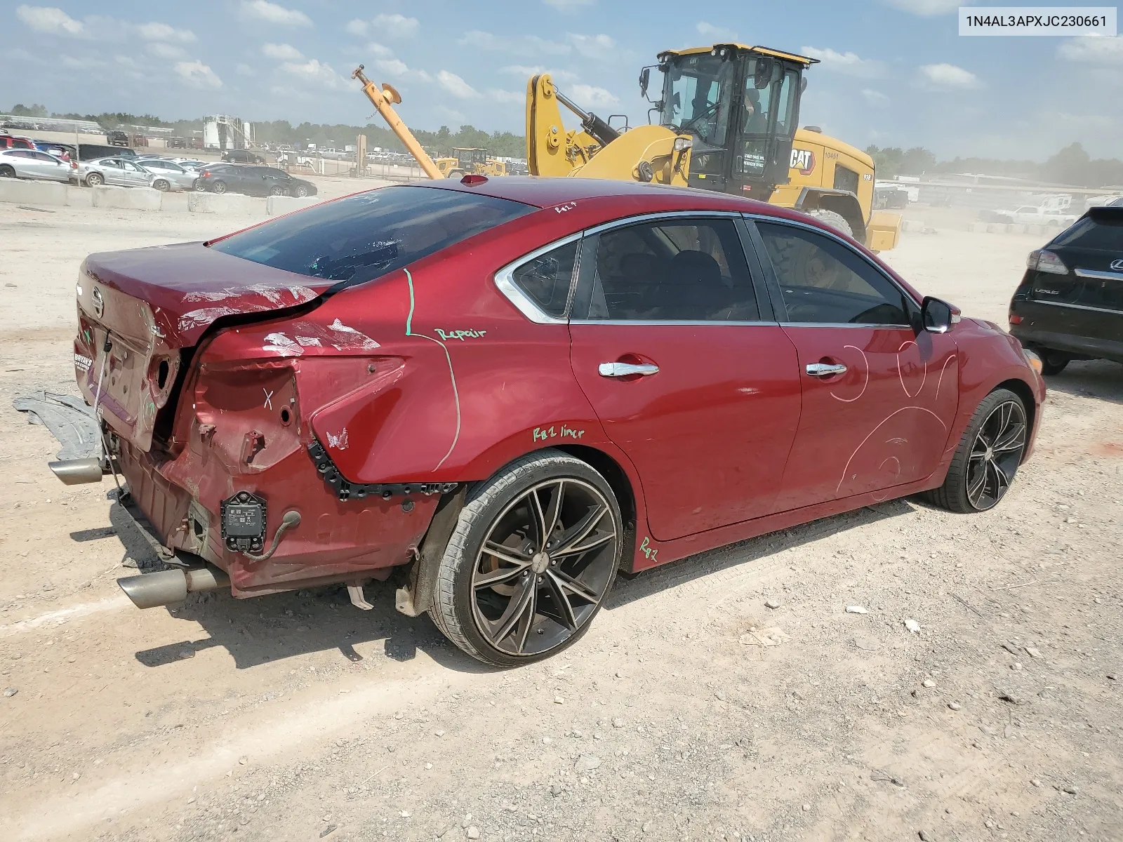 2018 Nissan Altima 2.5 VIN: 1N4AL3APXJC230661 Lot: 64493014