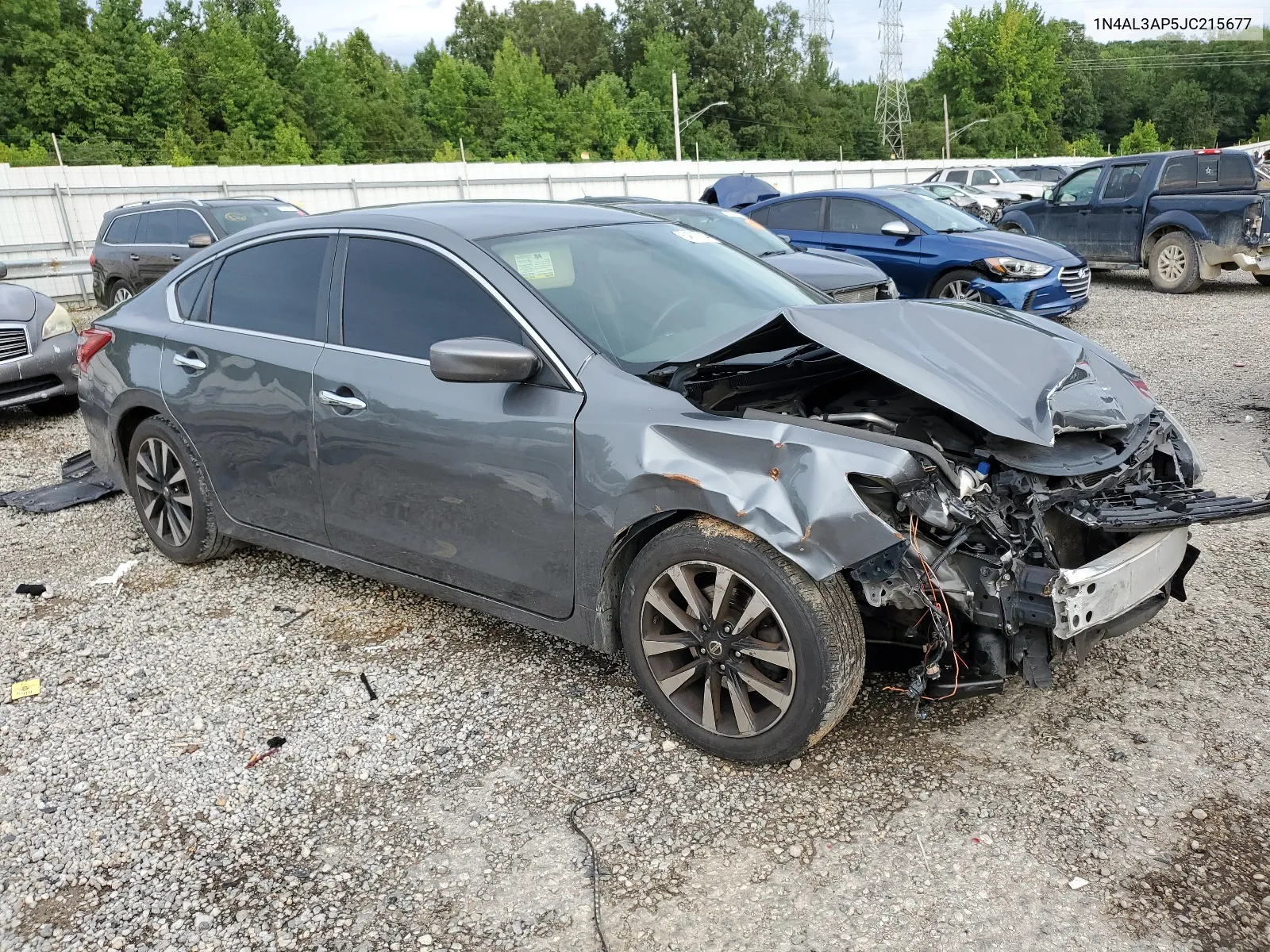 2018 Nissan Altima 2.5 VIN: 1N4AL3AP5JC215677 Lot: 64617614