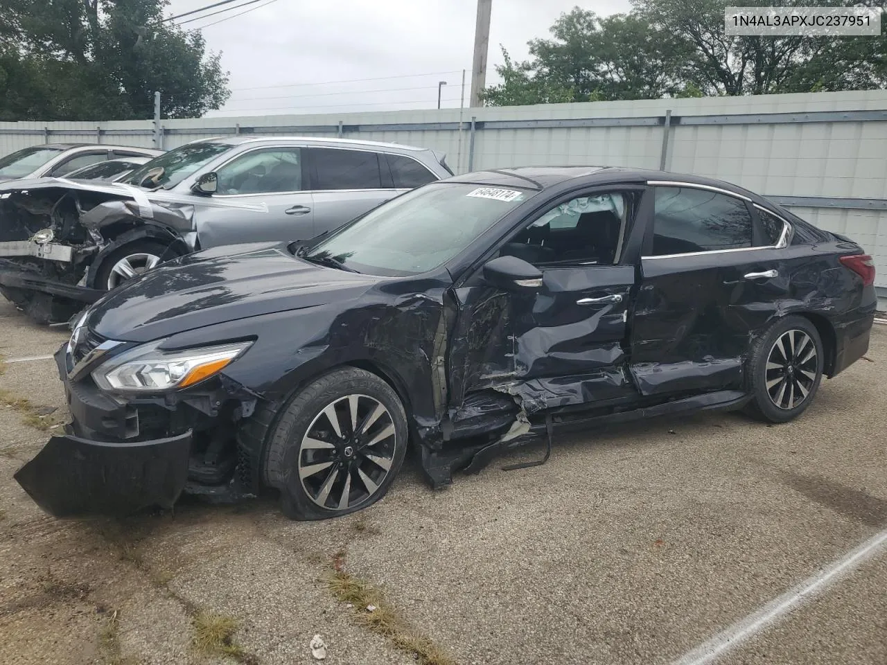 2018 Nissan Altima 2.5 VIN: 1N4AL3APXJC237951 Lot: 64648174