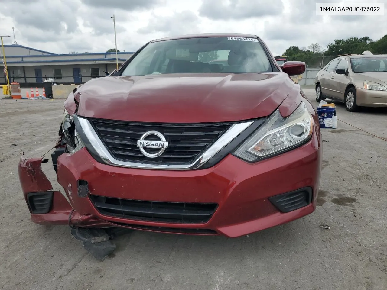 2018 Nissan Altima 2.5 VIN: 1N4AL3AP0JC476022 Lot: 64663414