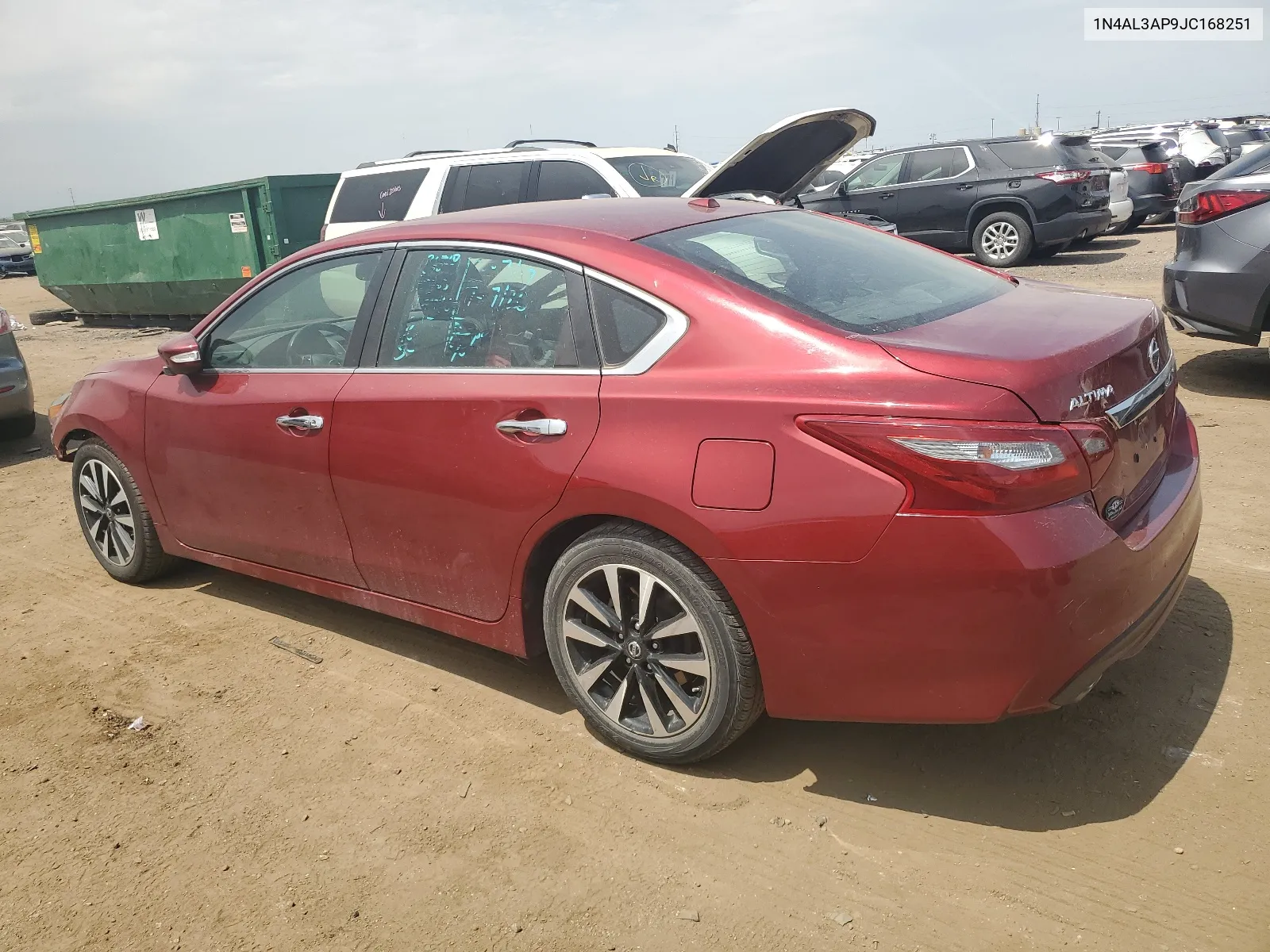 2018 Nissan Altima 2.5 VIN: 1N4AL3AP9JC168251 Lot: 64870004