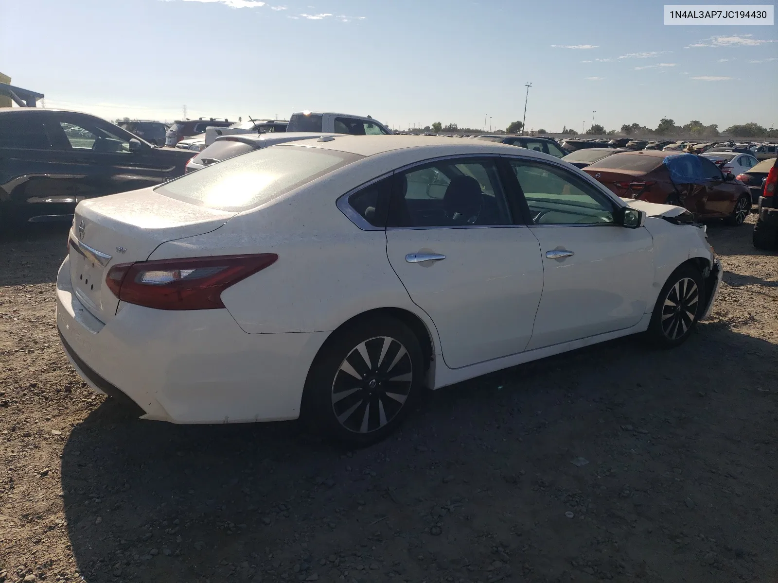 2018 Nissan Altima 2.5 VIN: 1N4AL3AP7JC194430 Lot: 65488494