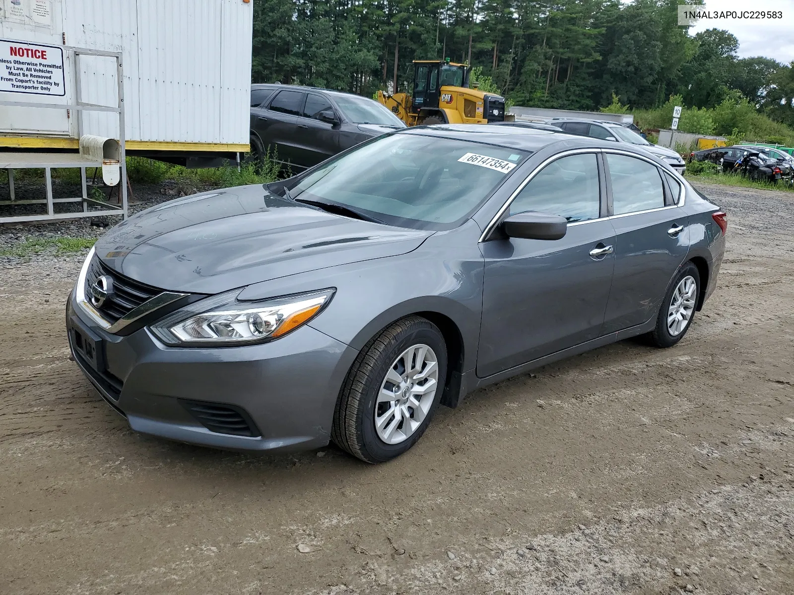 2018 Nissan Altima 2.5 VIN: 1N4AL3AP0JC229583 Lot: 66147354