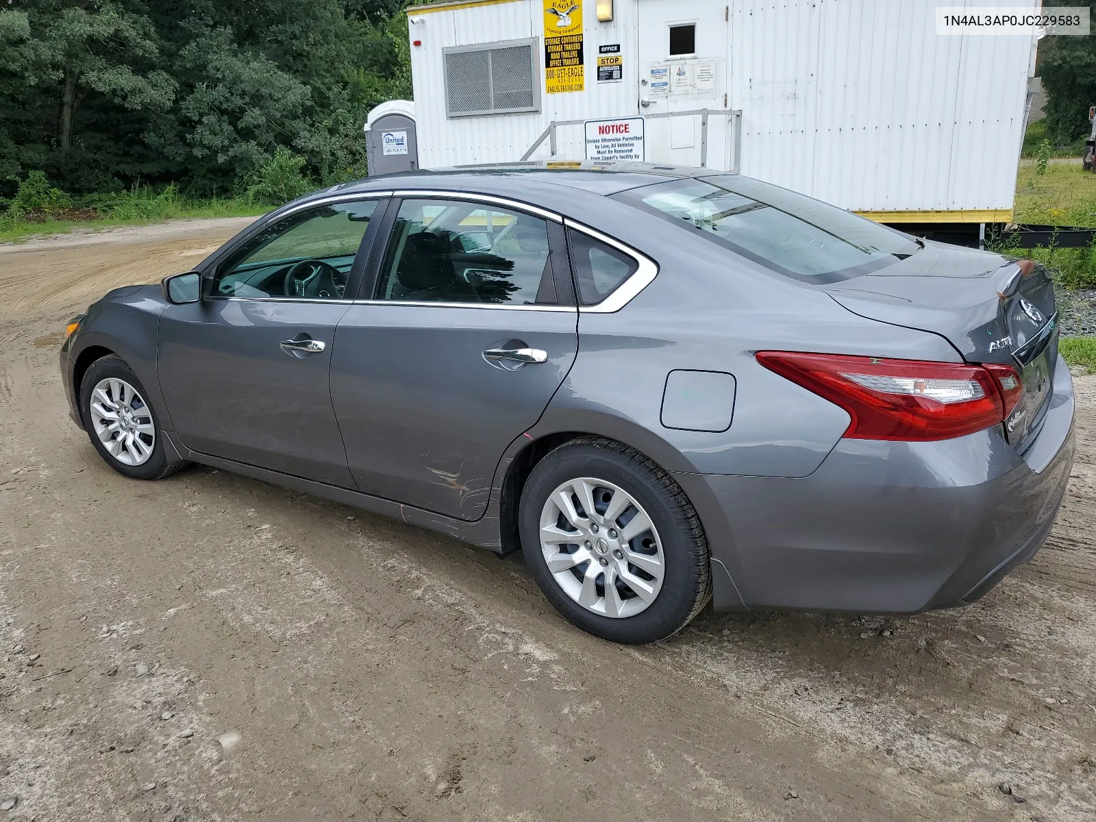 2018 Nissan Altima 2.5 VIN: 1N4AL3AP0JC229583 Lot: 66147354