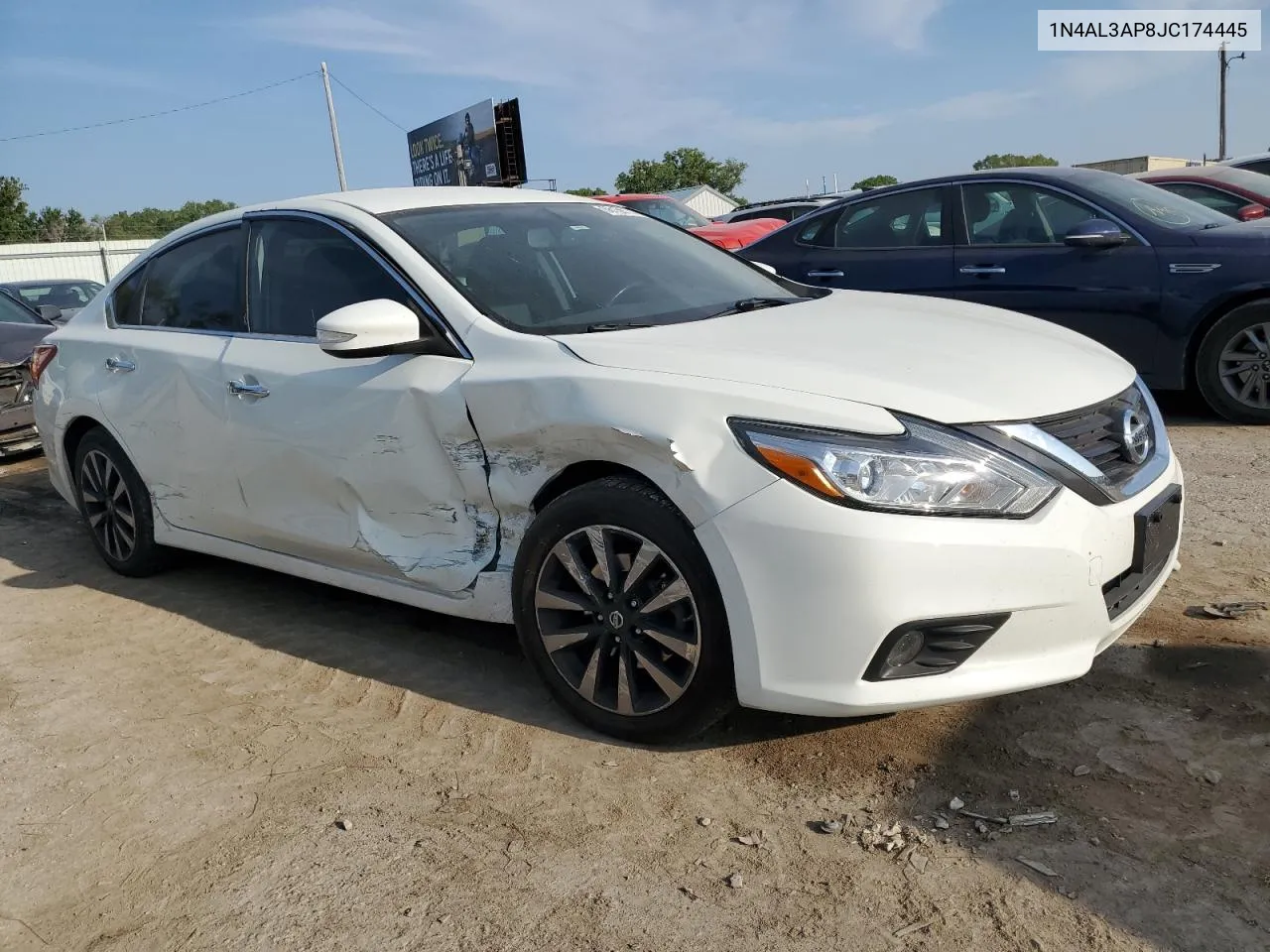 2018 Nissan Altima 2.5 VIN: 1N4AL3AP8JC174445 Lot: 66156174