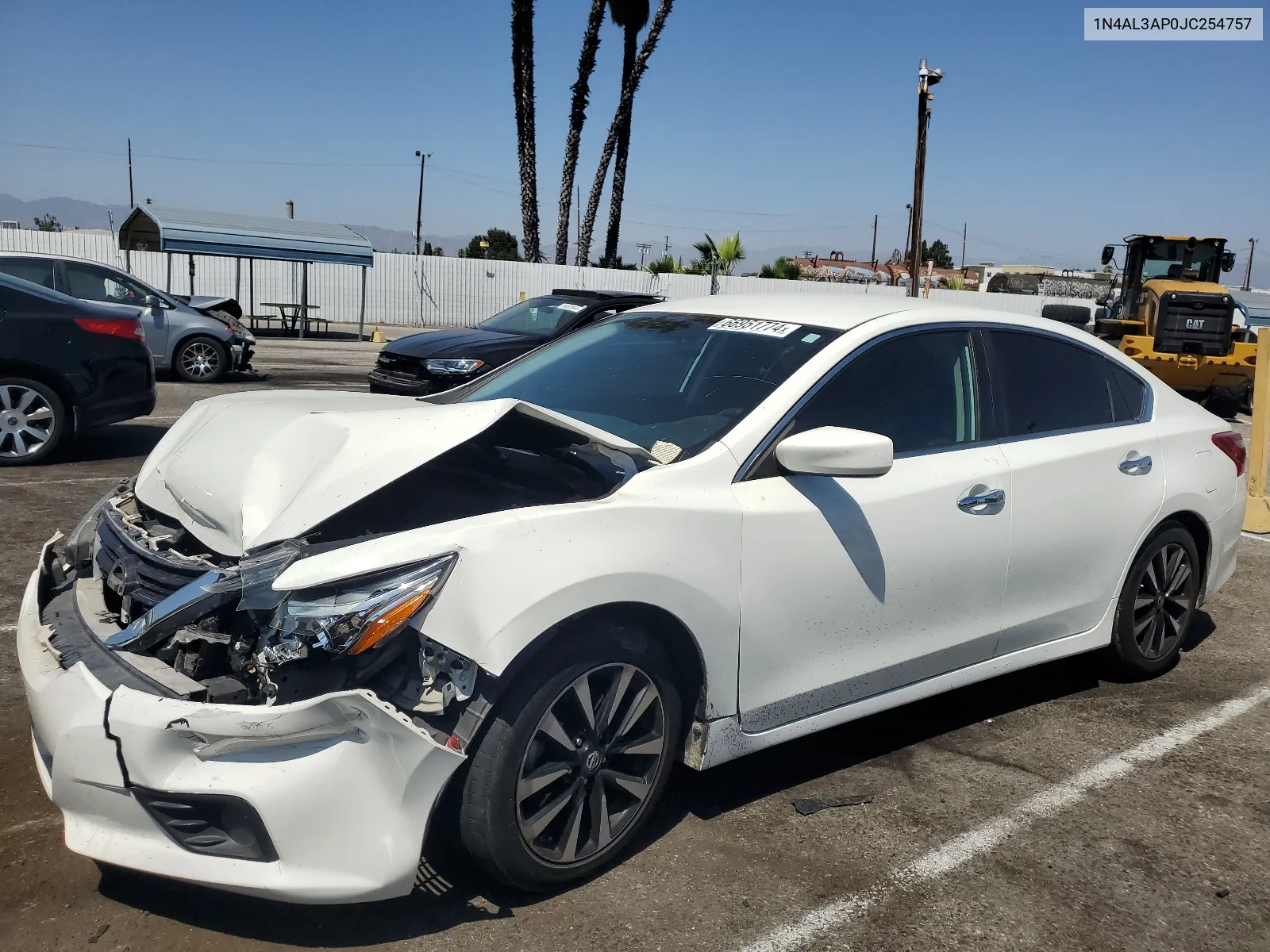 2018 Nissan Altima 2.5 VIN: 1N4AL3AP0JC254757 Lot: 66951774