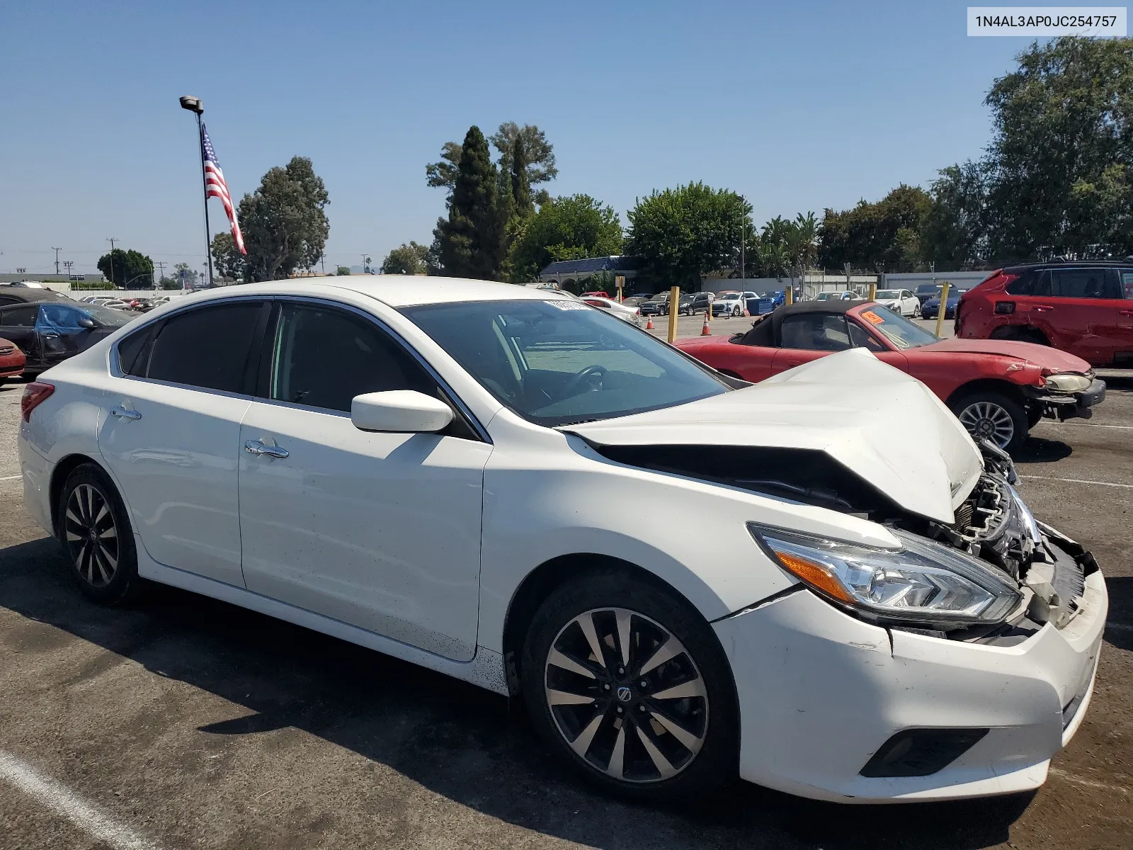 2018 Nissan Altima 2.5 VIN: 1N4AL3AP0JC254757 Lot: 66951774