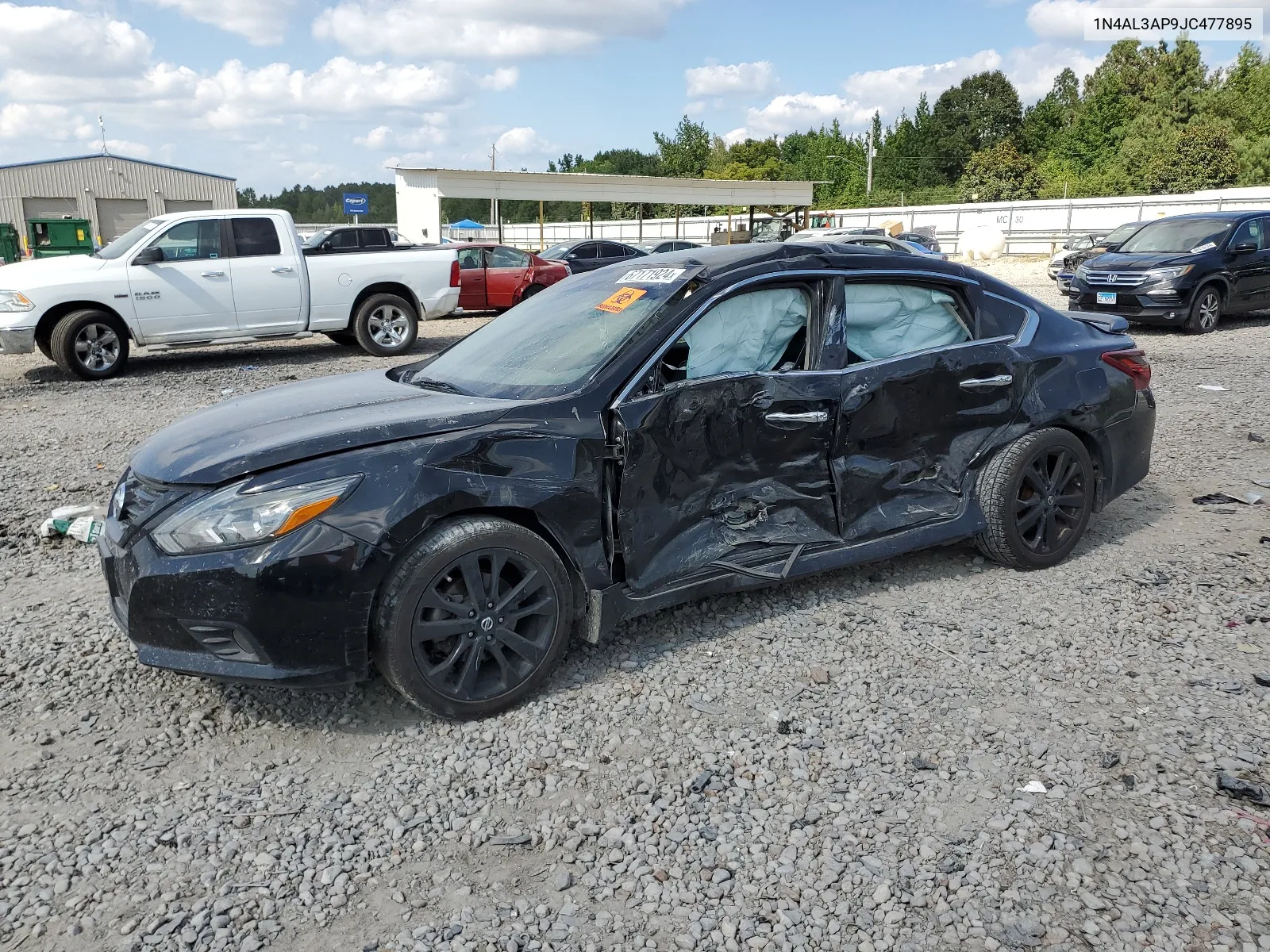 2018 Nissan Altima 2.5 VIN: 1N4AL3AP9JC477895 Lot: 67171924