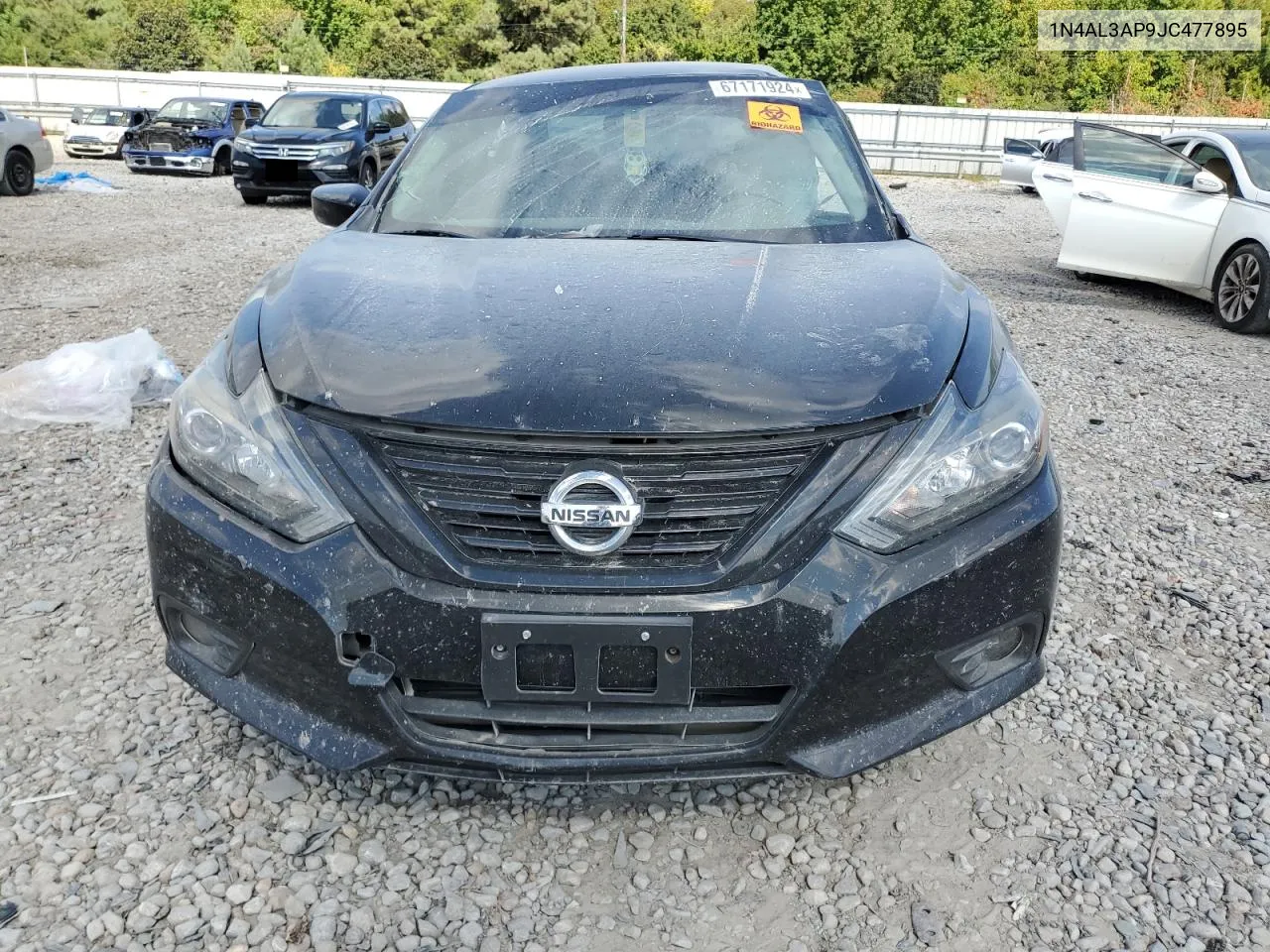 2018 Nissan Altima 2.5 VIN: 1N4AL3AP9JC477895 Lot: 67171924