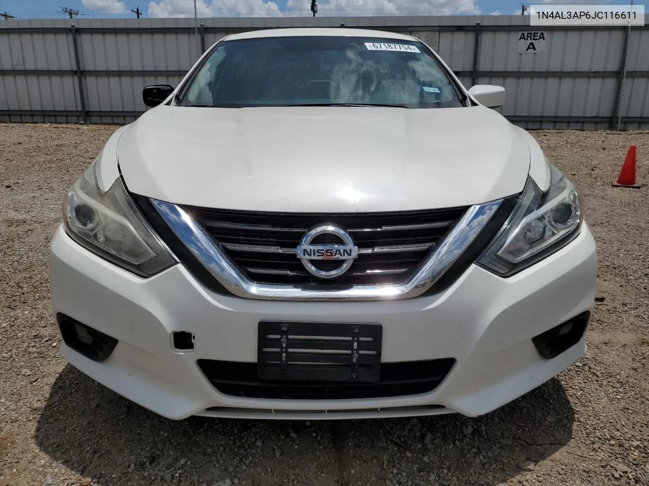 2018 Nissan Altima 2.5 VIN: 1N4AL3AP6JC116611 Lot: 67187754