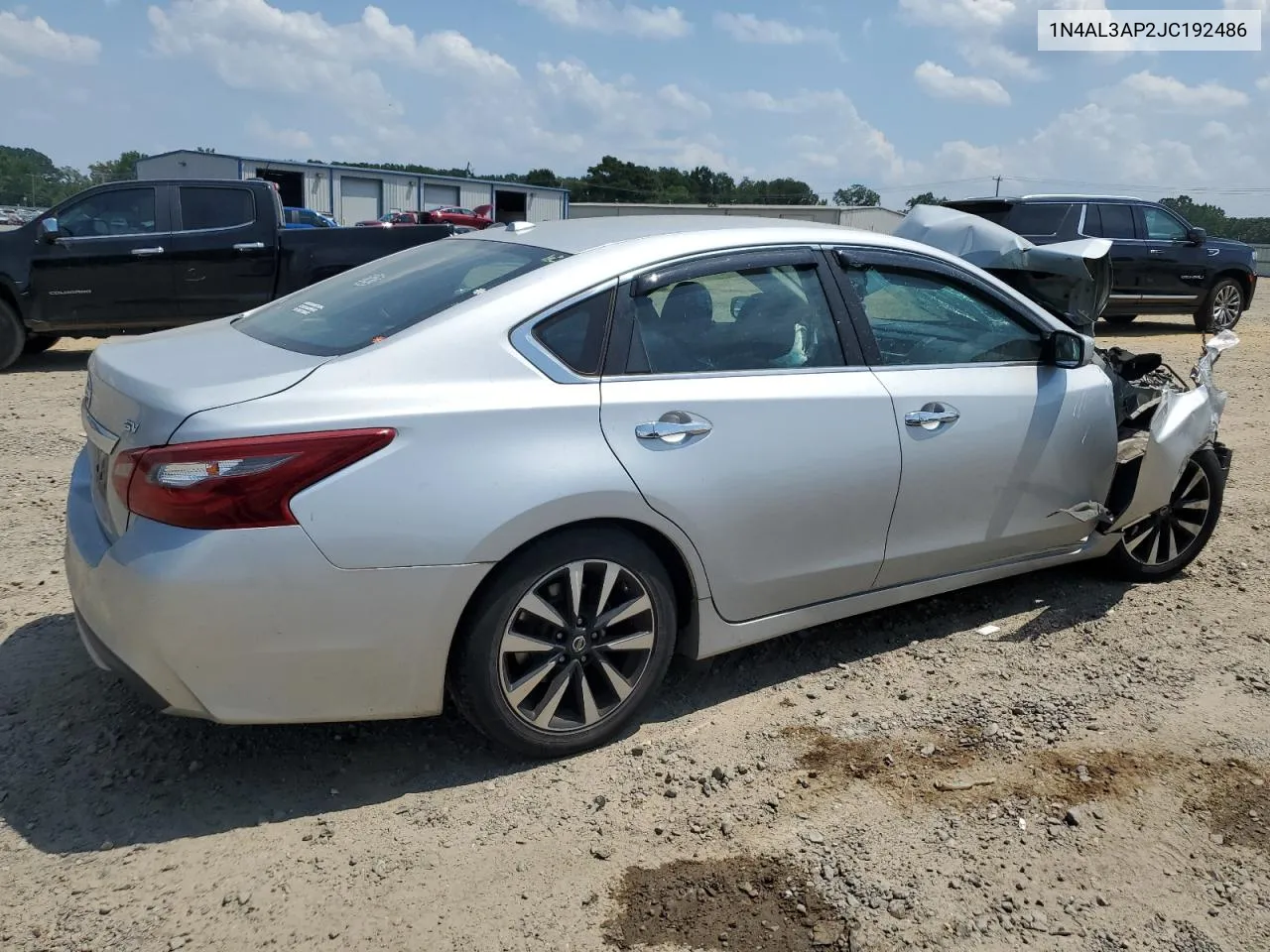 2018 Nissan Altima 2.5 VIN: 1N4AL3AP2JC192486 Lot: 67485774