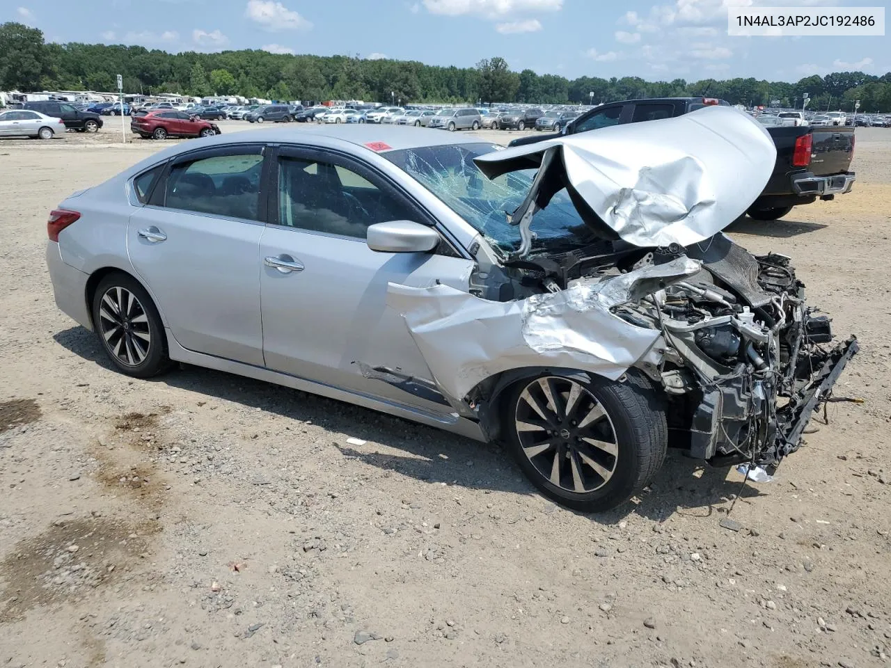 2018 Nissan Altima 2.5 VIN: 1N4AL3AP2JC192486 Lot: 67485774