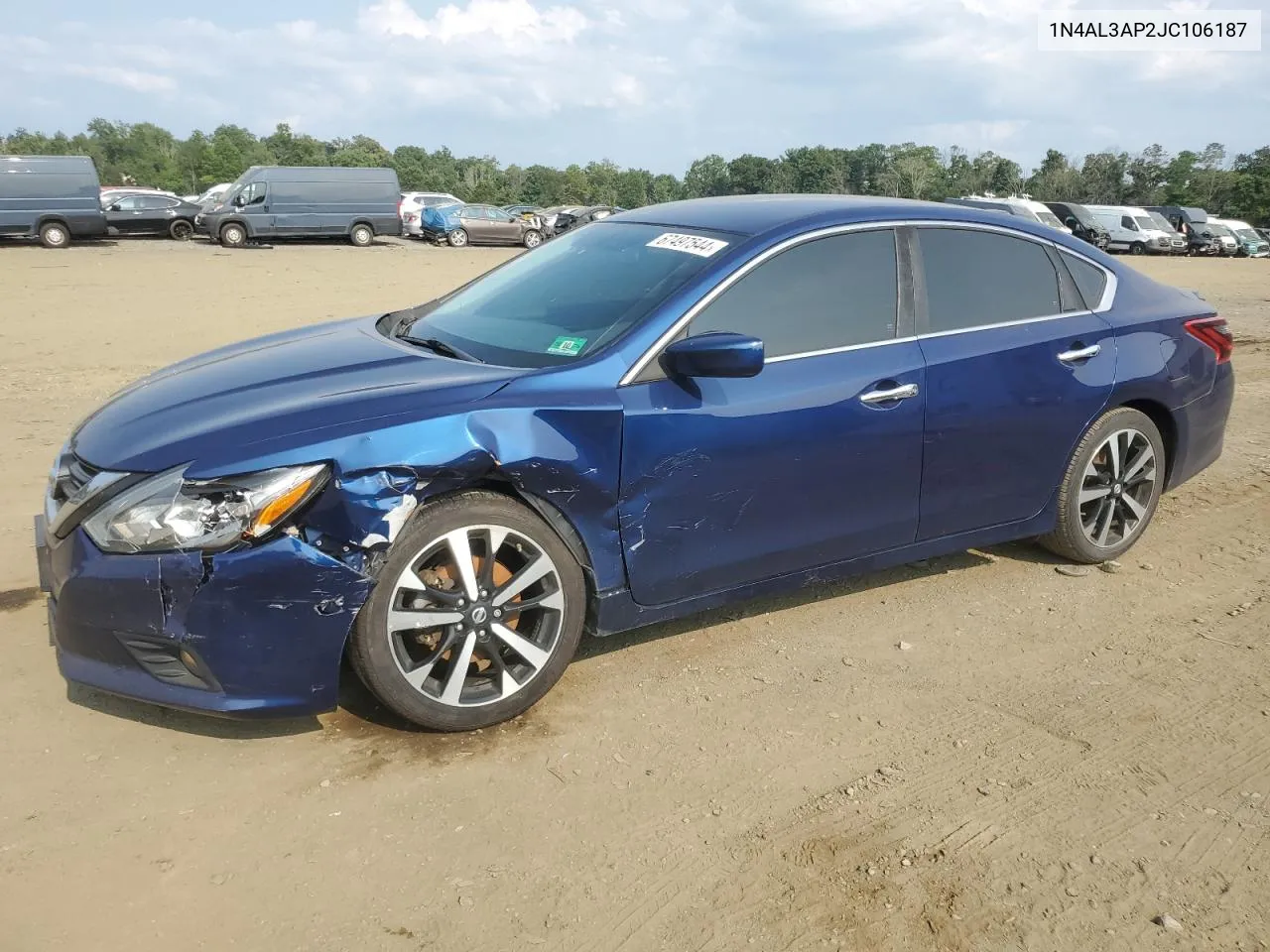 2018 Nissan Altima 2.5 VIN: 1N4AL3AP2JC106187 Lot: 67497544