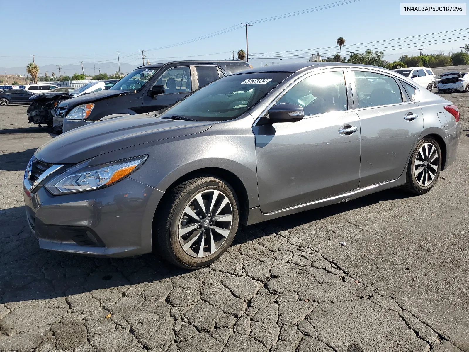 2018 Nissan Altima 2.5 VIN: 1N4AL3AP5JC187296 Lot: 67583134