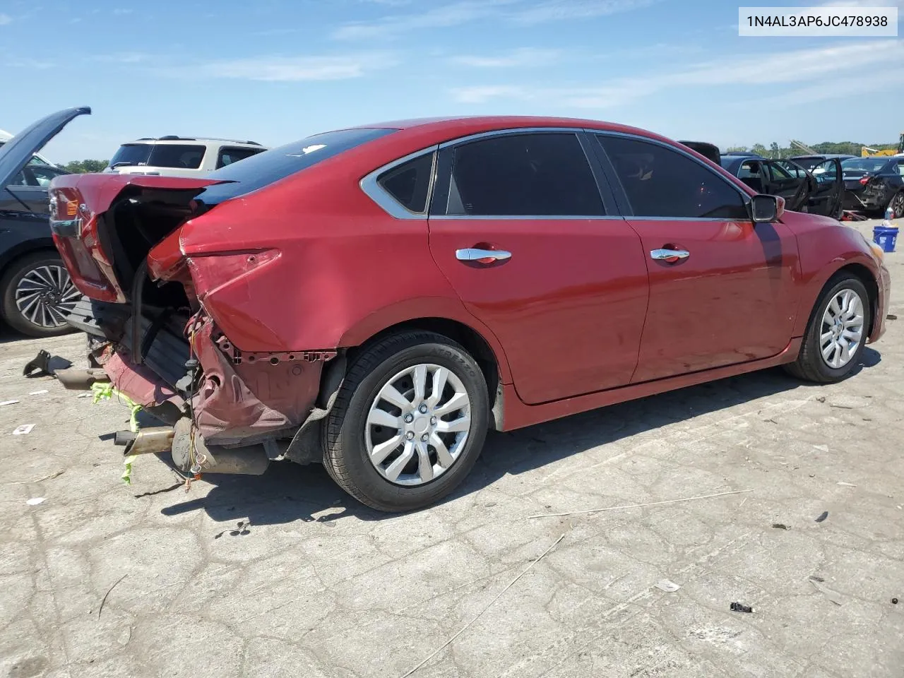 2018 Nissan Altima 2.5 VIN: 1N4AL3AP6JC478938 Lot: 67728134