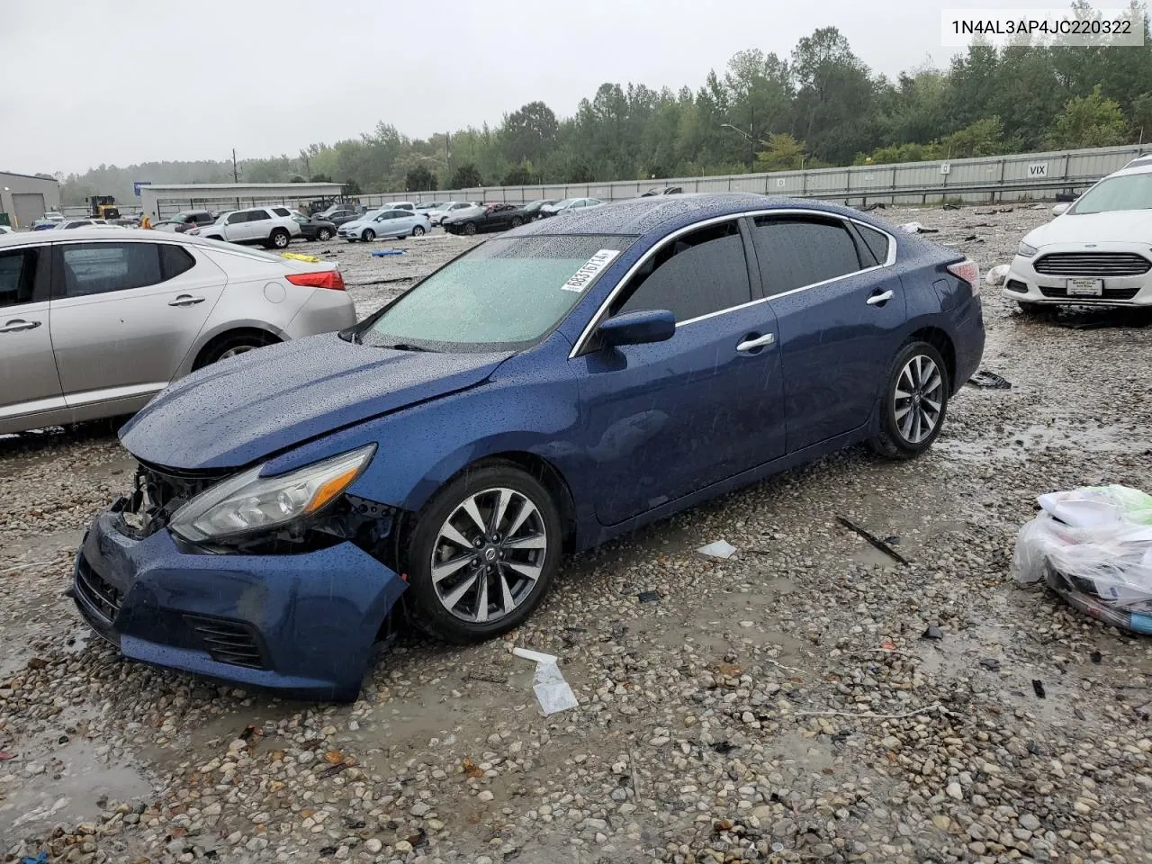 2018 Nissan Altima 2.5 VIN: 1N4AL3AP4JC220322 Lot: 68316714