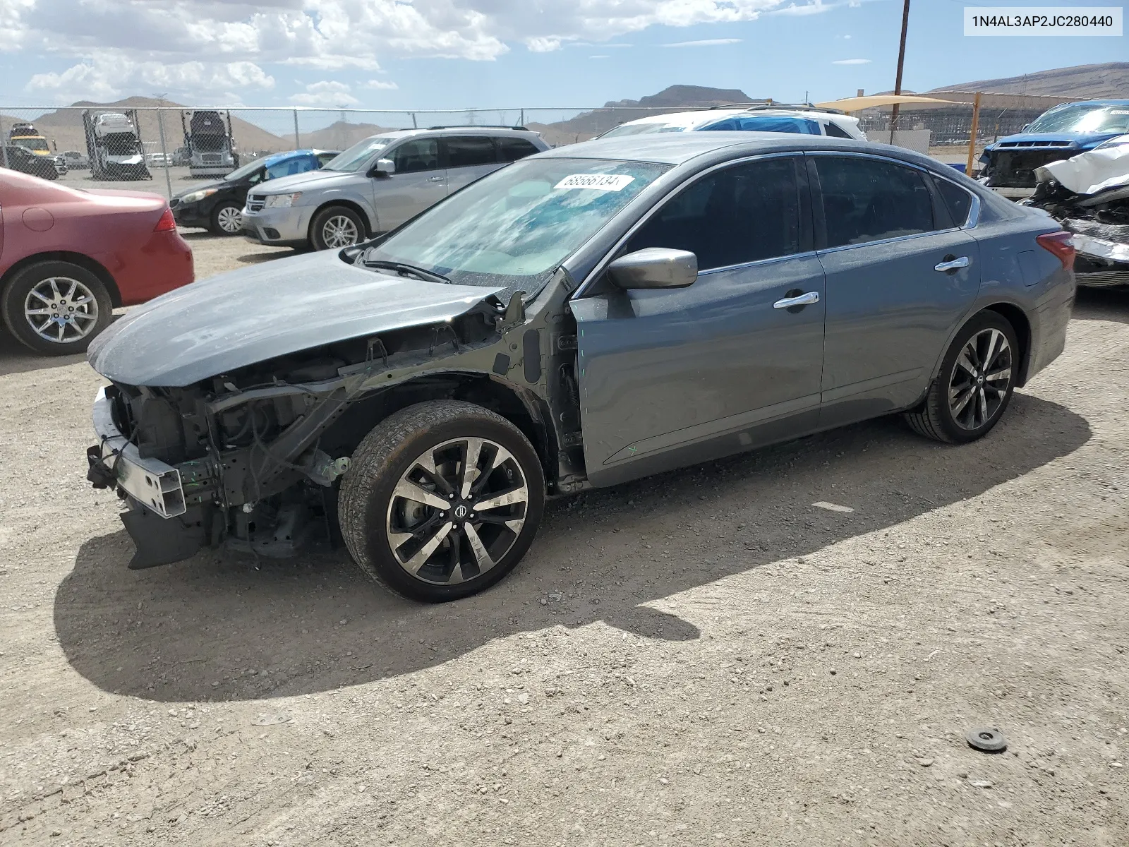 2018 Nissan Altima 2.5 VIN: 1N4AL3AP2JC280440 Lot: 68566134