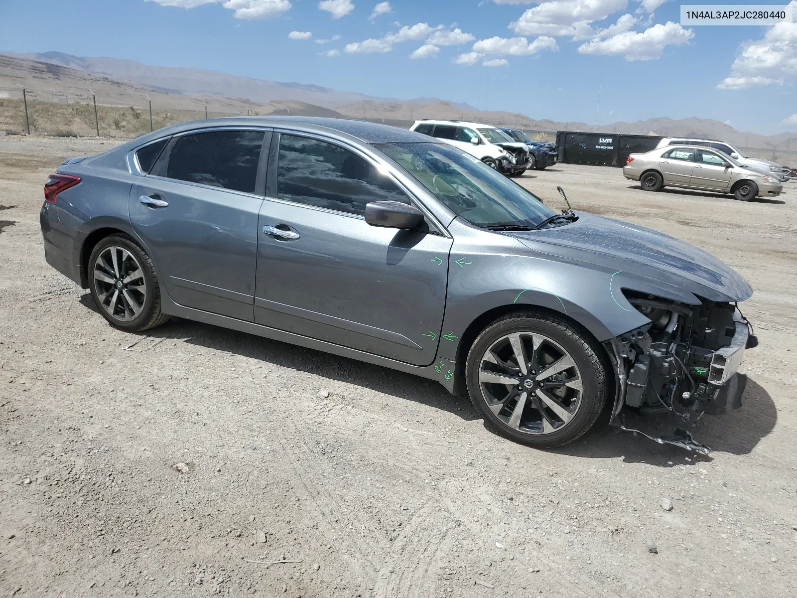 2018 Nissan Altima 2.5 VIN: 1N4AL3AP2JC280440 Lot: 68566134