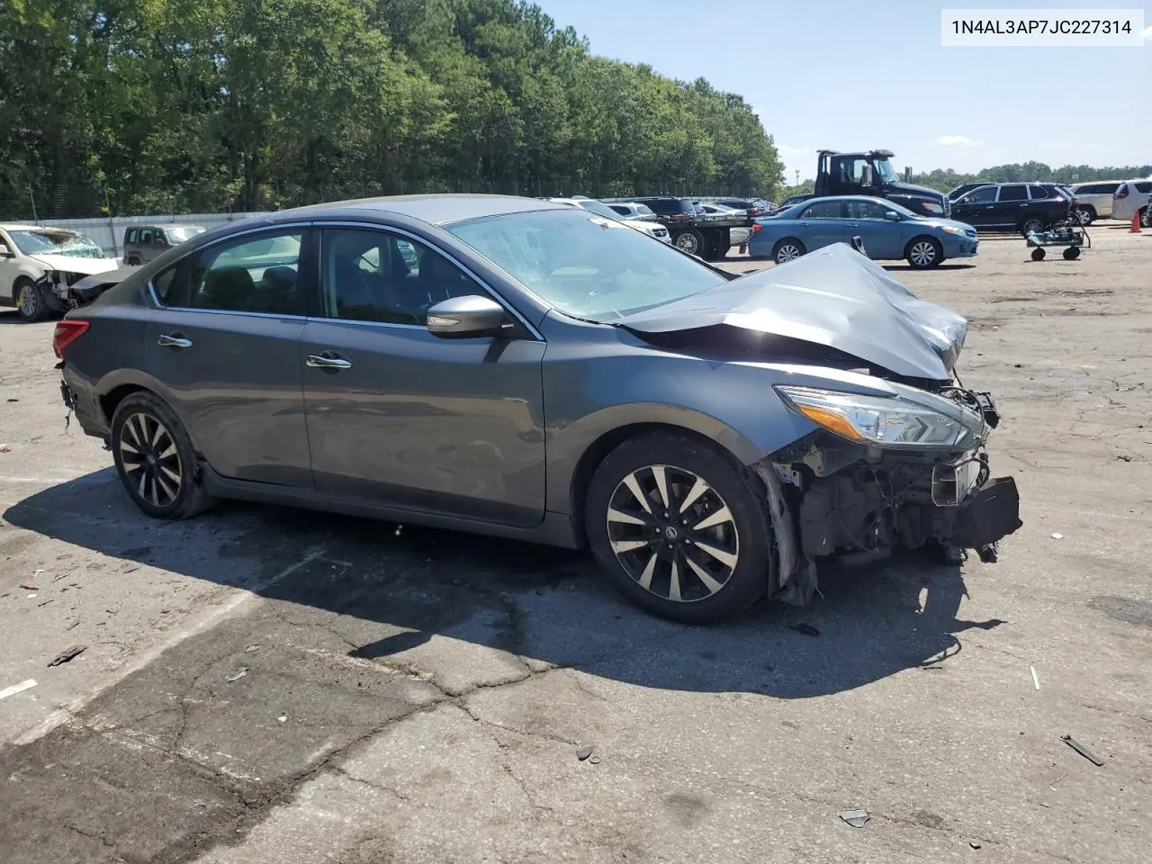 2018 Nissan Altima 2.5 VIN: 1N4AL3AP7JC227314 Lot: 68596184