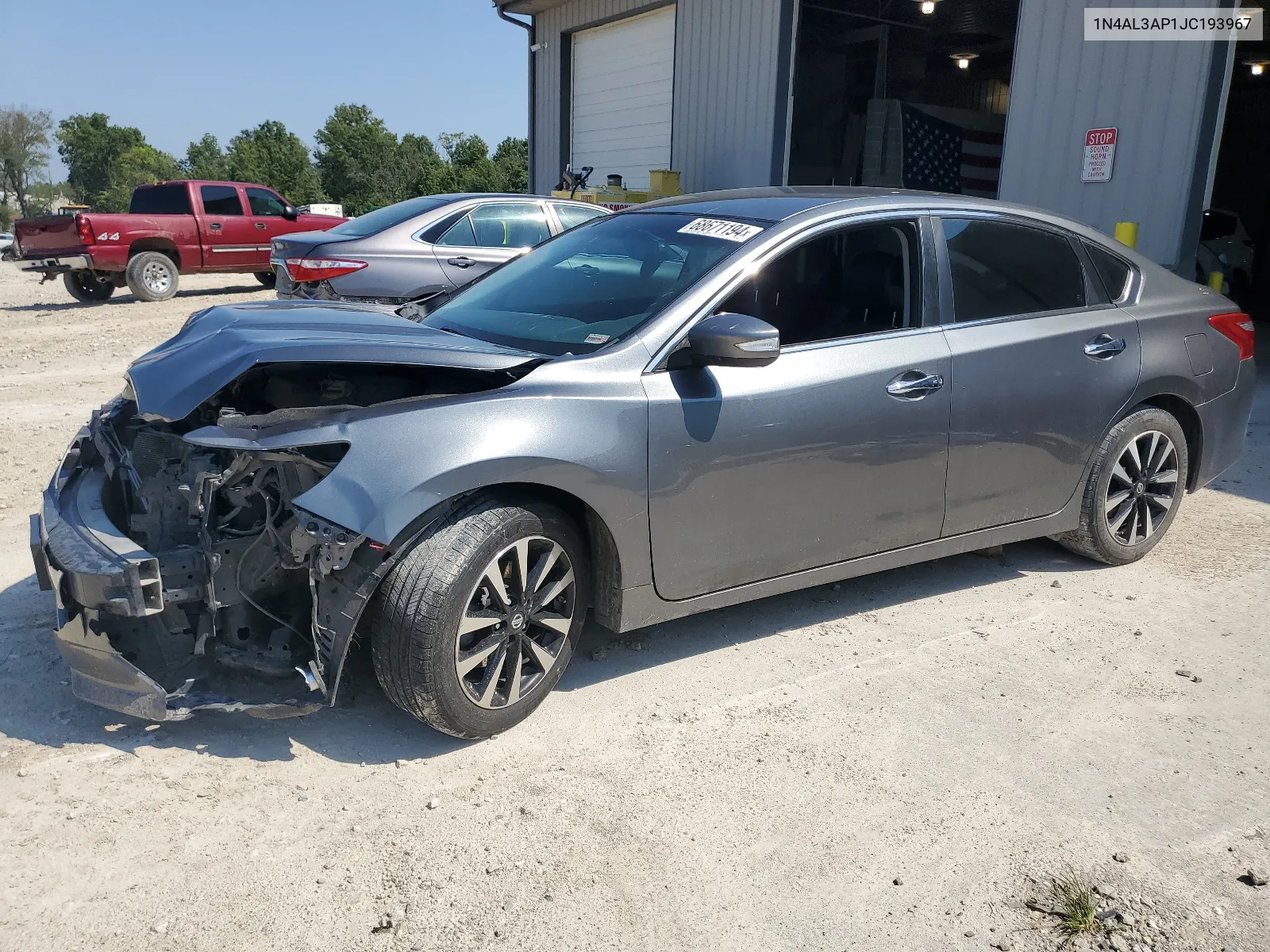 2018 Nissan Altima 2.5 VIN: 1N4AL3AP1JC193967 Lot: 68671194