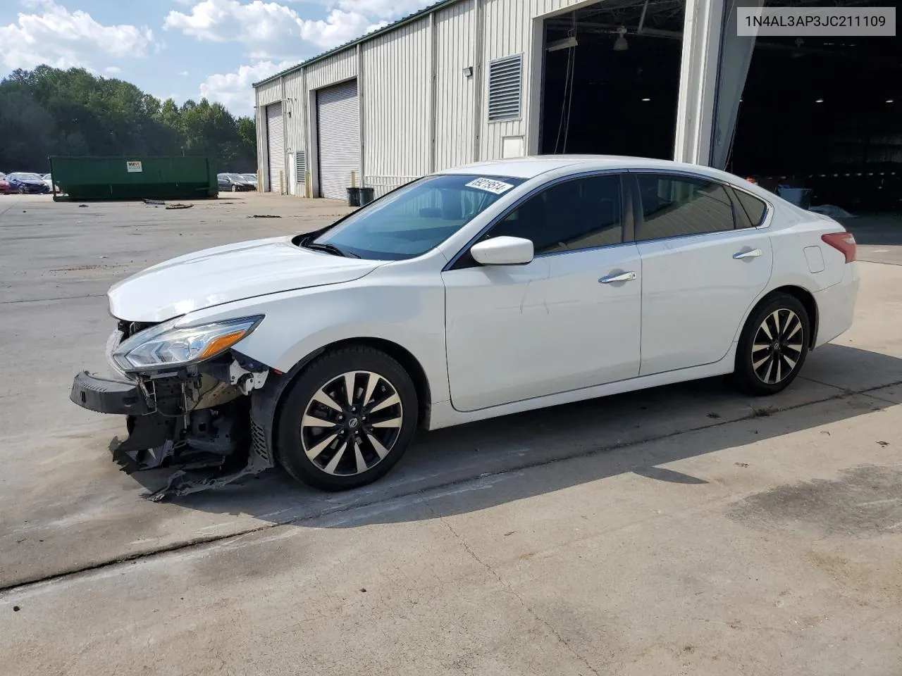 2018 Nissan Altima 2.5 VIN: 1N4AL3AP3JC211109 Lot: 69219514