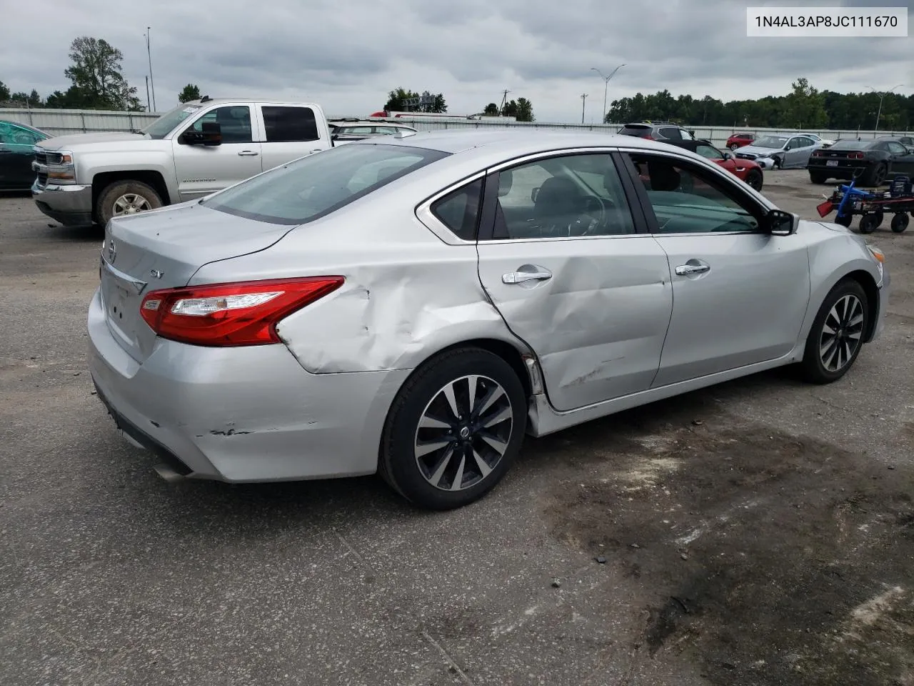 2018 Nissan Altima 2.5 VIN: 1N4AL3AP8JC111670 Lot: 69680524