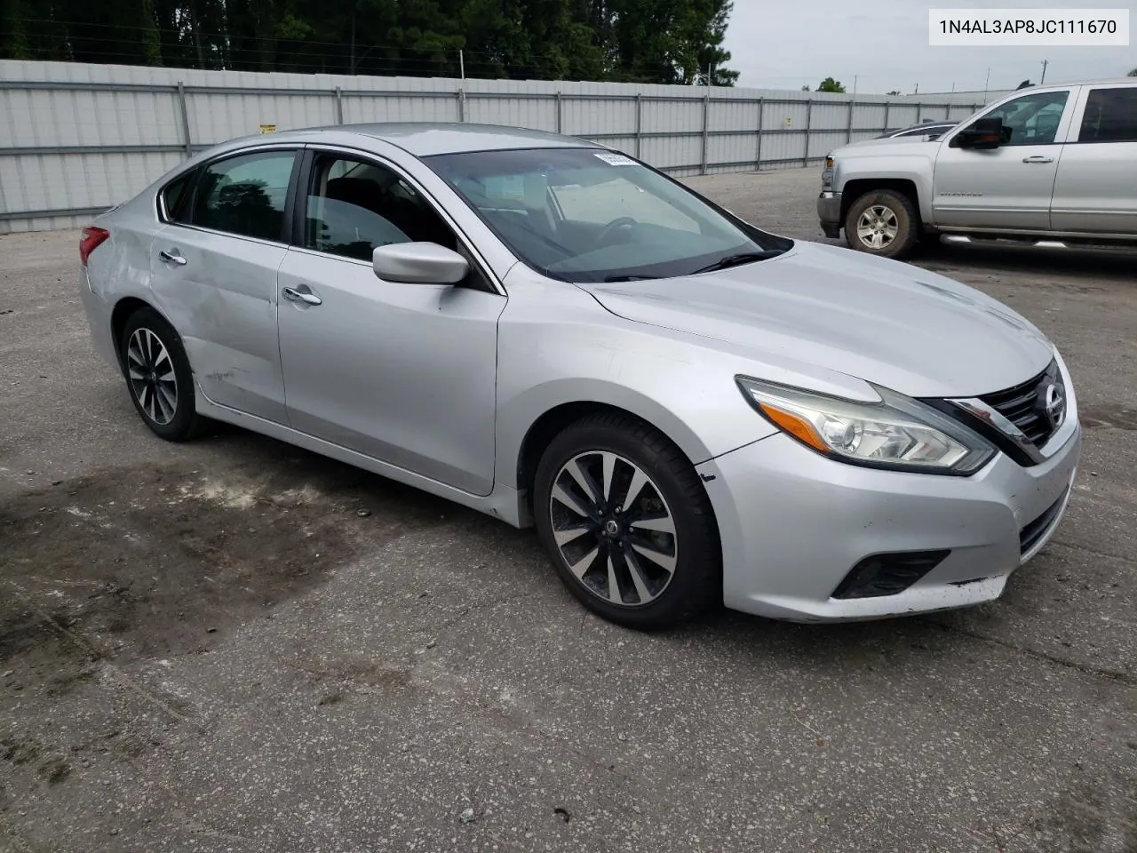 2018 Nissan Altima 2.5 VIN: 1N4AL3AP8JC111670 Lot: 69680524