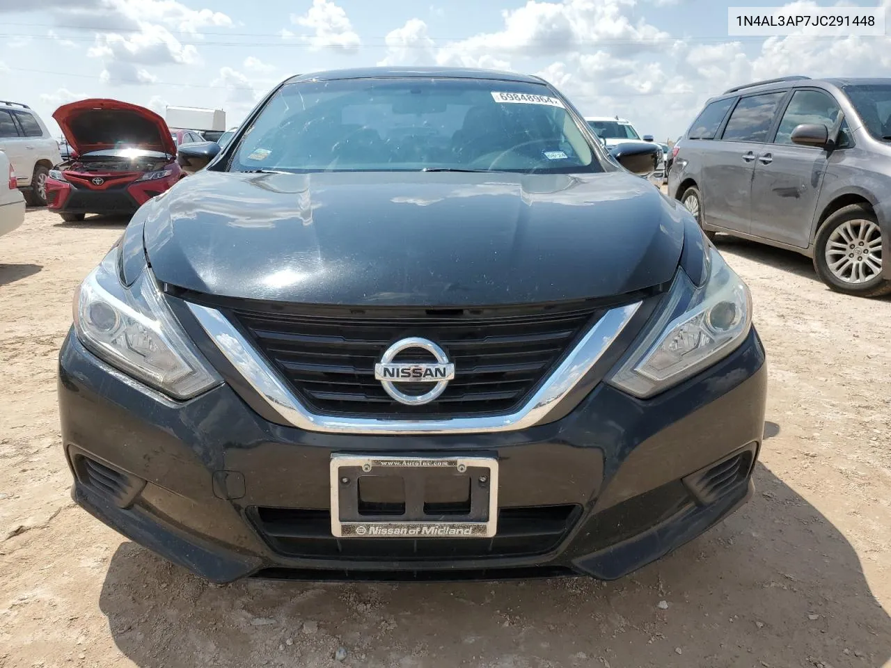 2018 Nissan Altima 2.5 VIN: 1N4AL3AP7JC291448 Lot: 69848964