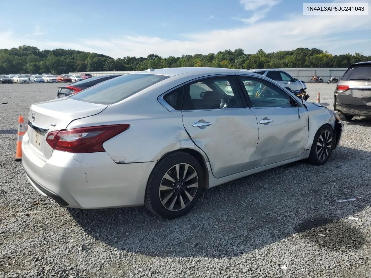 2018 Nissan Altima 2.5 VIN: 1N4AL3AP6JC241043 Lot: 69976994