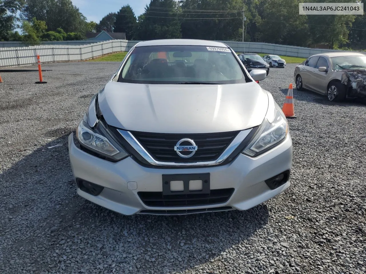 2018 Nissan Altima 2.5 VIN: 1N4AL3AP6JC241043 Lot: 69976994