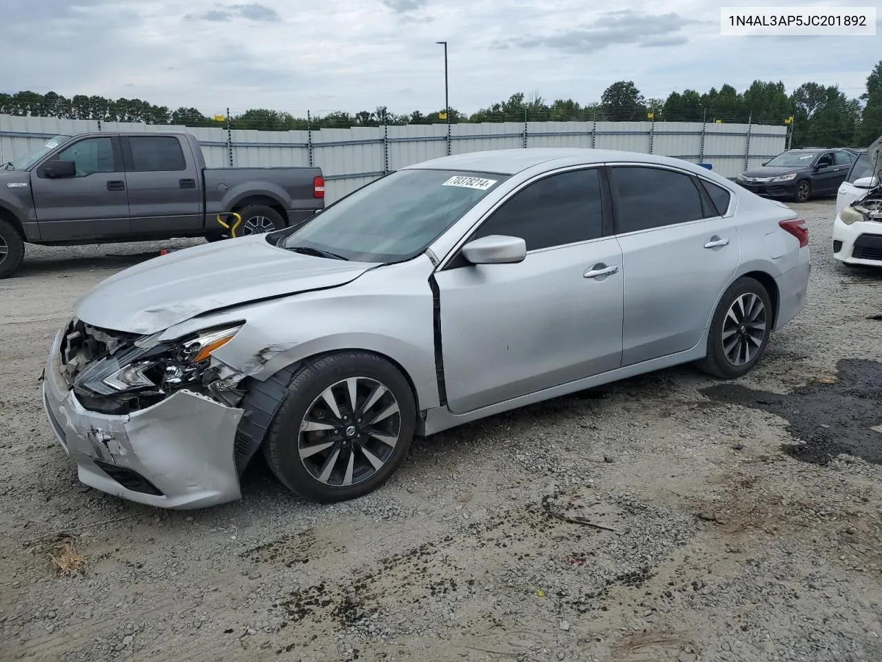 2018 Nissan Altima 2.5 VIN: 1N4AL3AP5JC201892 Lot: 70378214