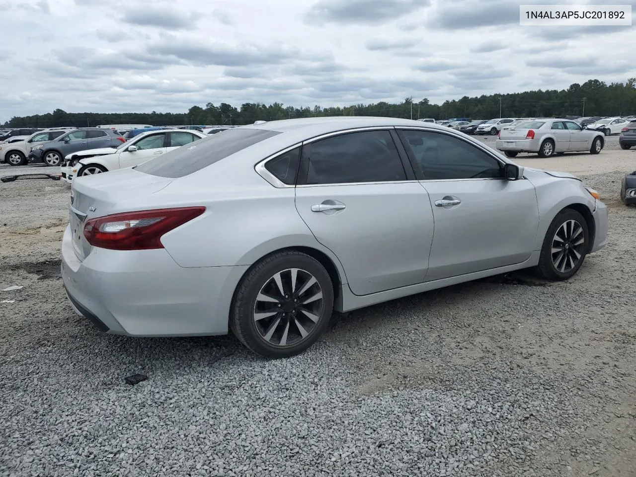 2018 Nissan Altima 2.5 VIN: 1N4AL3AP5JC201892 Lot: 70378214