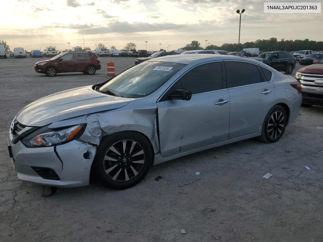 2018 Nissan Altima 2.5 VIN: 1N4AL3AP0JC201363 Lot: 70441524