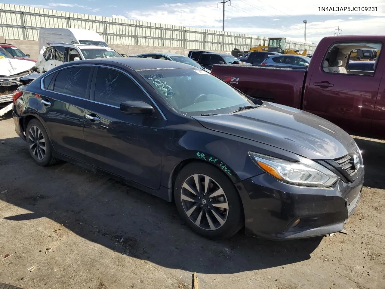 2018 Nissan Altima 2.5 VIN: 1N4AL3AP5JC109231 Lot: 70538214