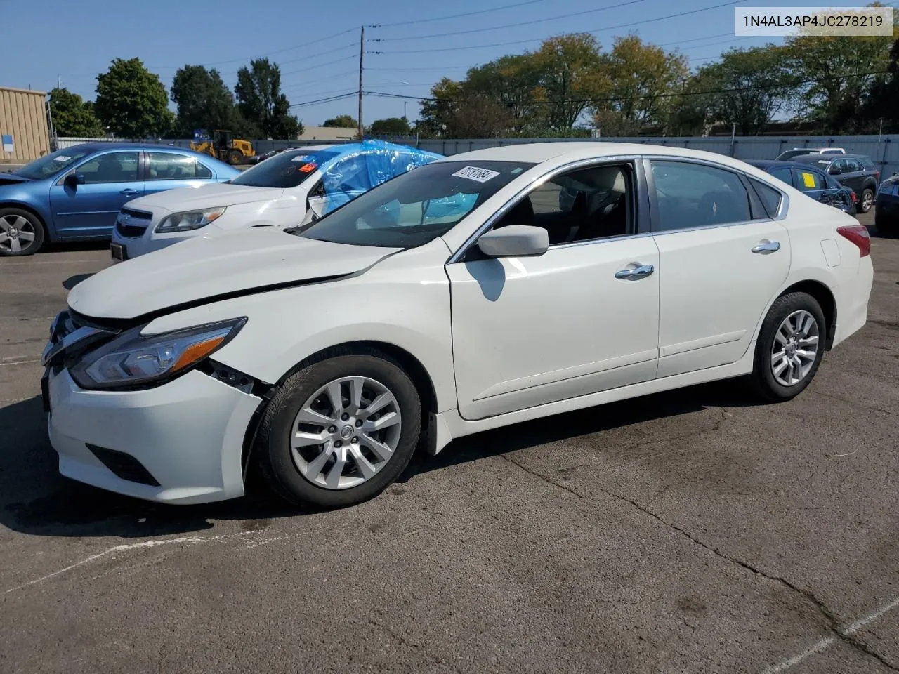 2018 Nissan Altima 2.5 VIN: 1N4AL3AP4JC278219 Lot: 70781664