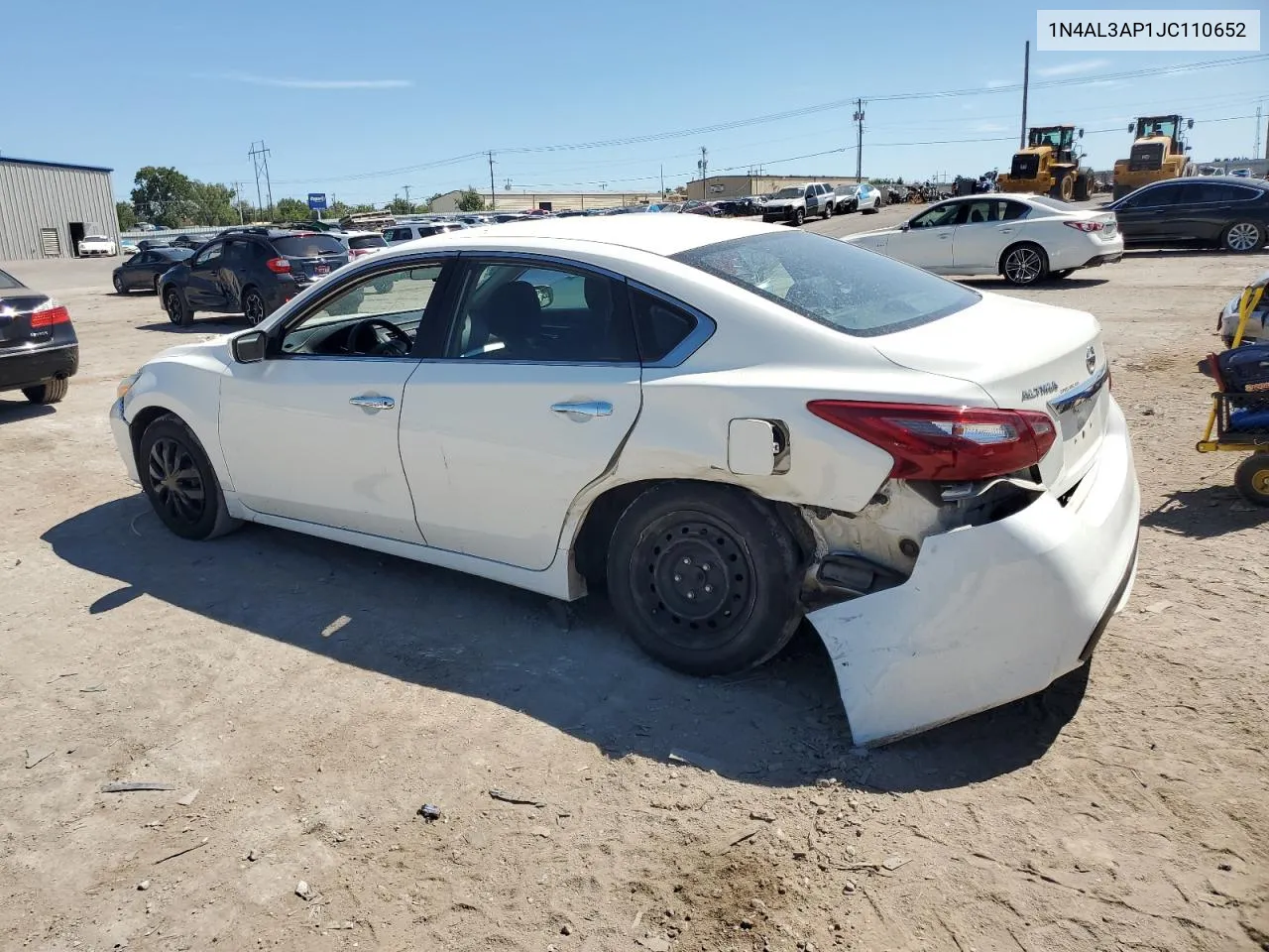 2018 Nissan Altima 2.5 VIN: 1N4AL3AP1JC110652 Lot: 70805804