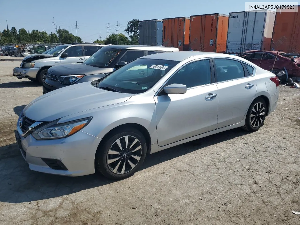 2018 Nissan Altima 2.5 VIN: 1N4AL3AP5JC179523 Lot: 70943664