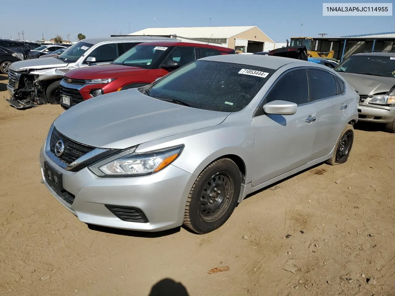 2018 Nissan Altima 2.5 VIN: 1N4AL3AP6JC114955 Lot: 71053444