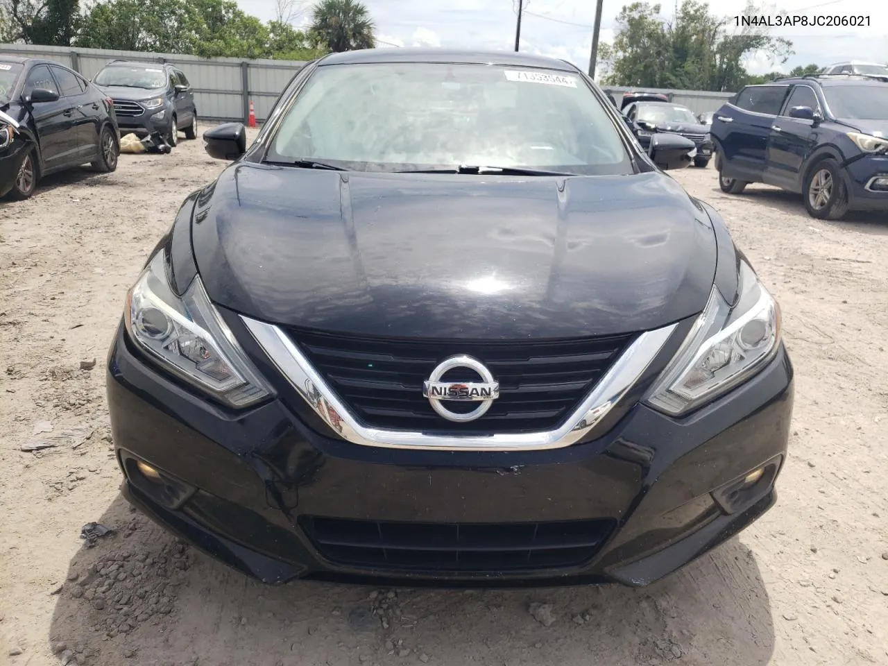 2018 Nissan Altima 2.5 VIN: 1N4AL3AP8JC206021 Lot: 71353544