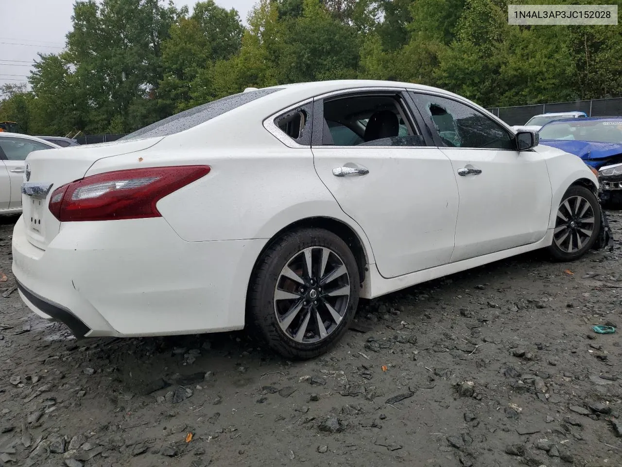 2018 Nissan Altima 2.5 VIN: 1N4AL3AP3JC152028 Lot: 71714714