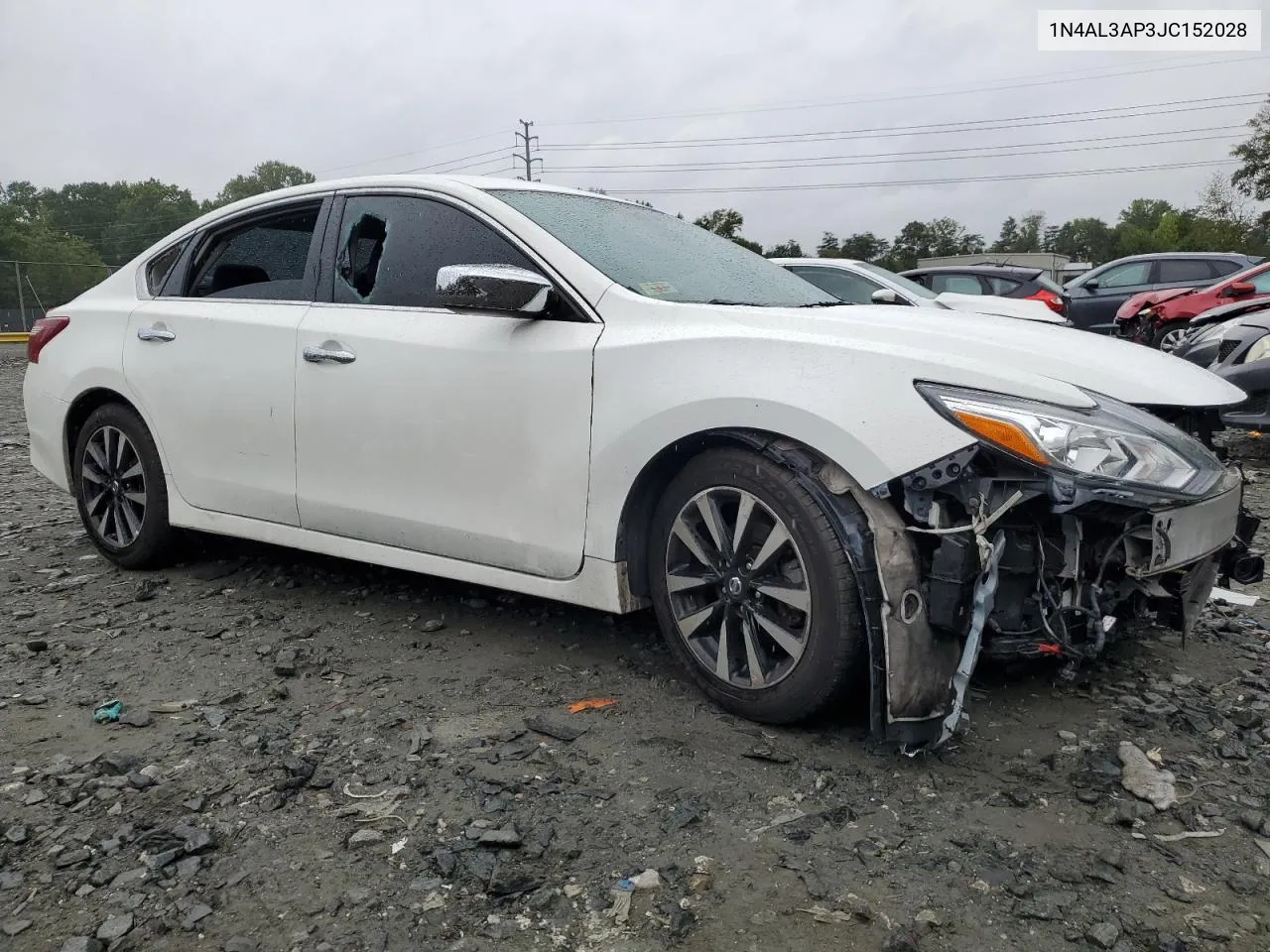 2018 Nissan Altima 2.5 VIN: 1N4AL3AP3JC152028 Lot: 71714714