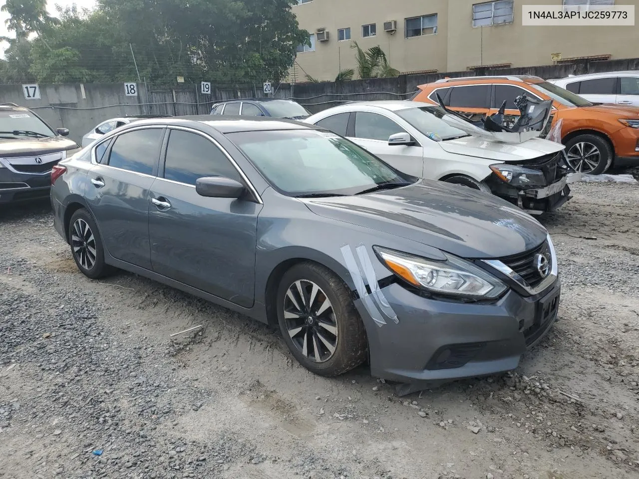 2018 Nissan Altima 2.5 VIN: 1N4AL3AP1JC259773 Lot: 72011744