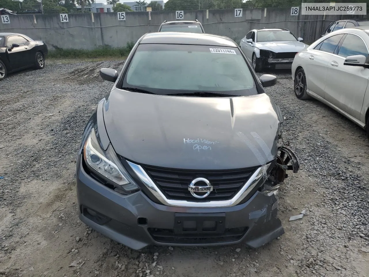 2018 Nissan Altima 2.5 VIN: 1N4AL3AP1JC259773 Lot: 72011744