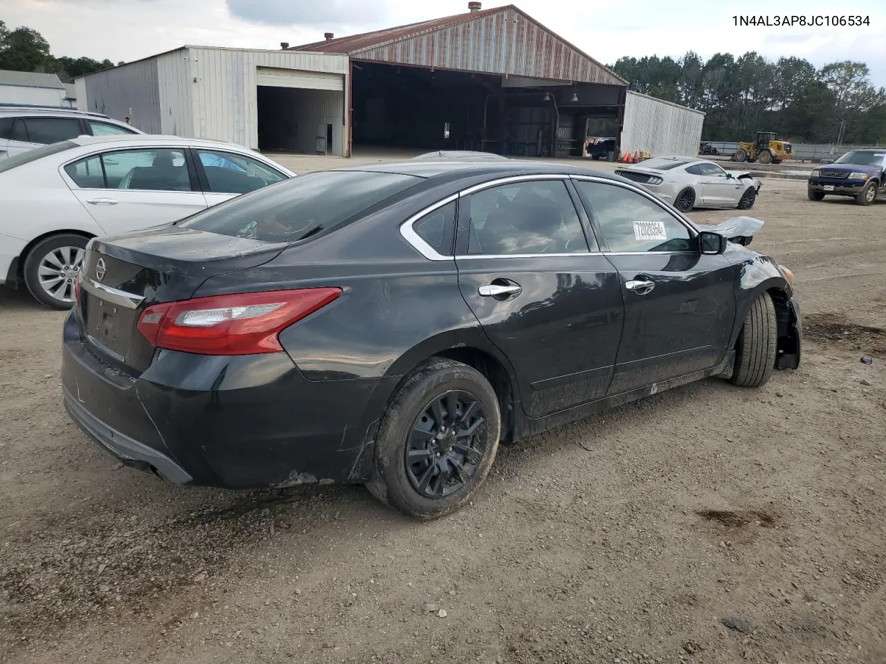 2018 Nissan Altima 2.5 VIN: 1N4AL3AP8JC106534 Lot: 72020354