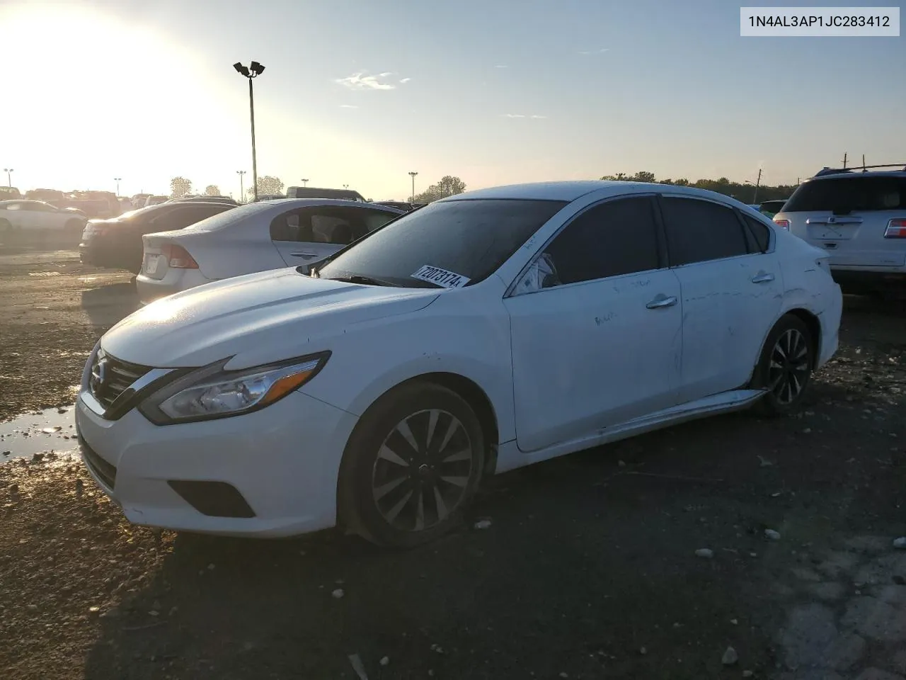 2018 Nissan Altima 2.5 VIN: 1N4AL3AP1JC283412 Lot: 72073174