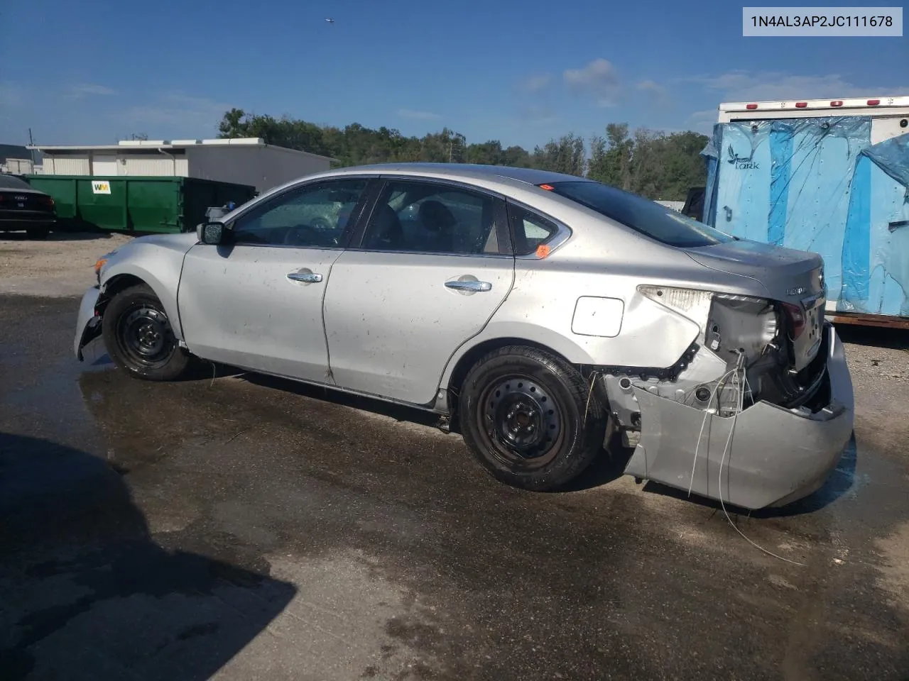 2018 Nissan Altima 2.5 VIN: 1N4AL3AP2JC111678 Lot: 72254984