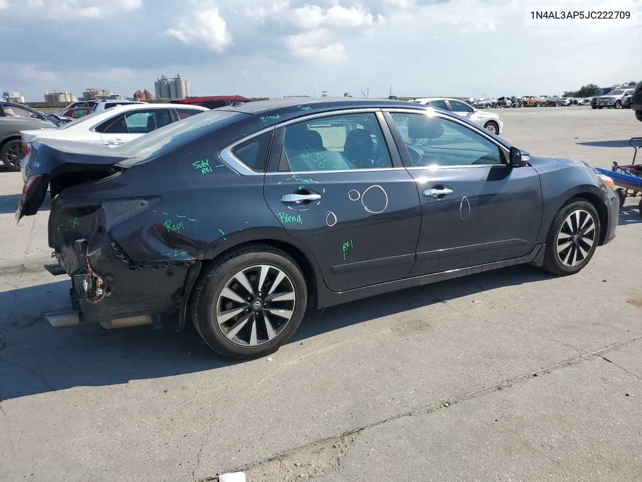 2018 Nissan Altima 2.5 VIN: 1N4AL3AP5JC222709 Lot: 72270884