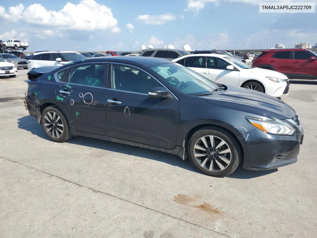 2018 Nissan Altima 2.5 VIN: 1N4AL3AP5JC222709 Lot: 72270884