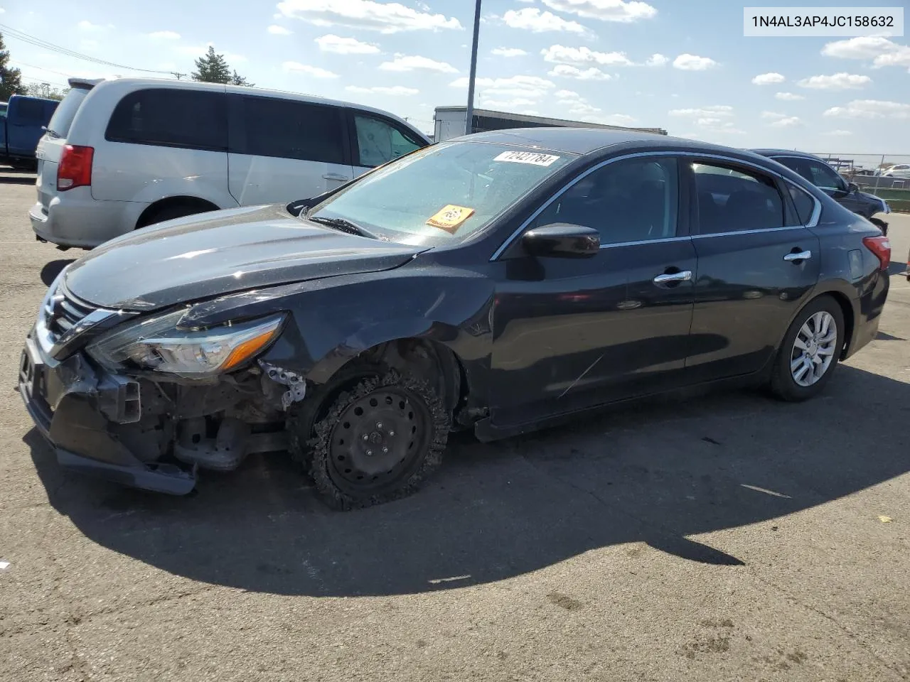 2018 Nissan Altima 2.5 VIN: 1N4AL3AP4JC158632 Lot: 72427784