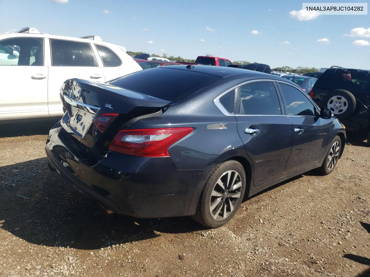 2018 Nissan Altima 2.5 VIN: 1N4AL3AP8JC104282 Lot: 72596364